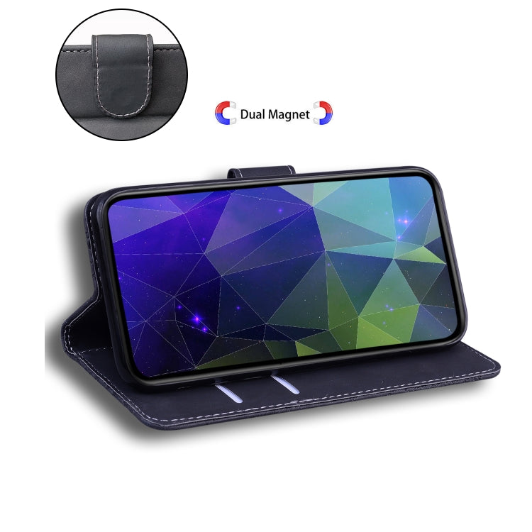 For OPPO Reno8 T 4G Skin Feel Pure Color Flip Leather Phone Case