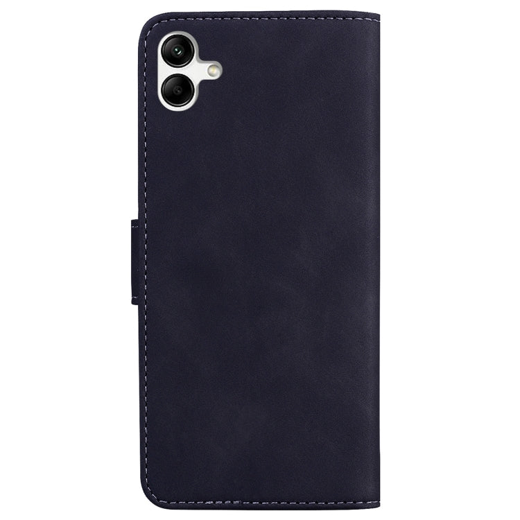 For Samsung Galaxy A04e / F04 / M04 Skin Feel Pure Color Flip Leather Phone Case