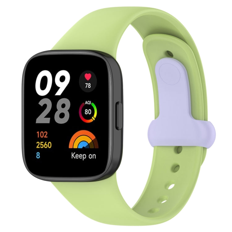 For Redmi Watch 3 Nail Button Silicone Watch Band