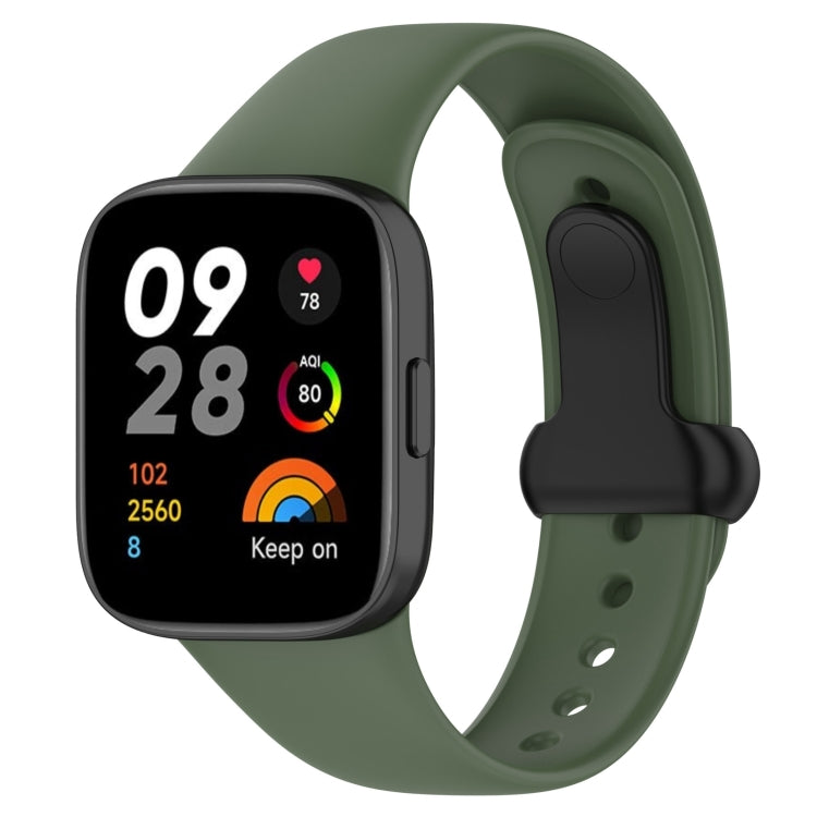 For Redmi Watch 3 Nail Button Silicone Watch Band