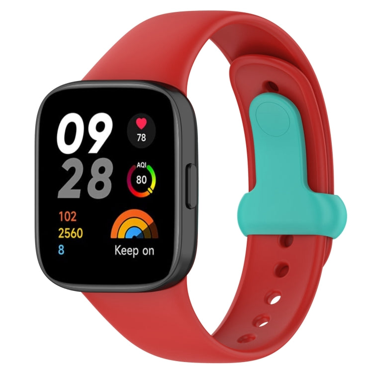 For Redmi Watch 3 Nail Button Silicone Watch Band