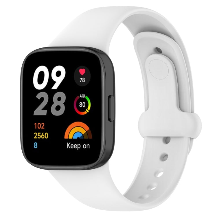 For Redmi Watch 3 Nail Button Silicone Watch Band