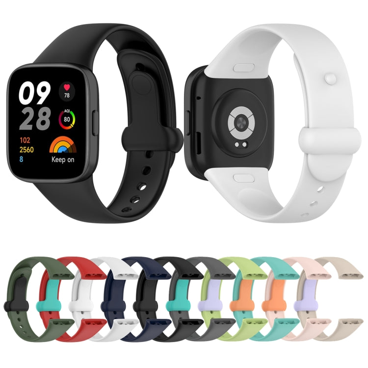 For Redmi Watch 3 Nail Button Silicone Watch Band