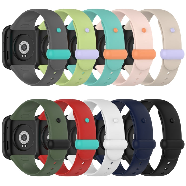 For Redmi Watch 3 Nail Button Silicone Watch Band