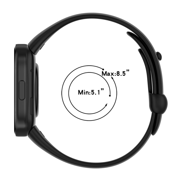 For Redmi Watch 3 Nail Button Silicone Watch Band