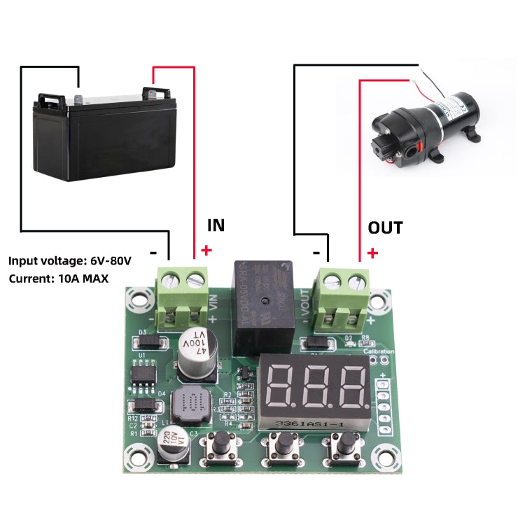 JH-M609 Battery DC Voltage Protection Module DC6-80V