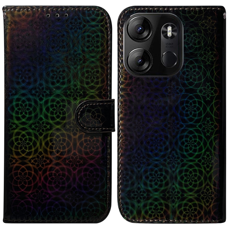 For Tecno Spark Go 2023 / Pop 7 Pro Colorful Magnetic Buckle Leather Phone Case