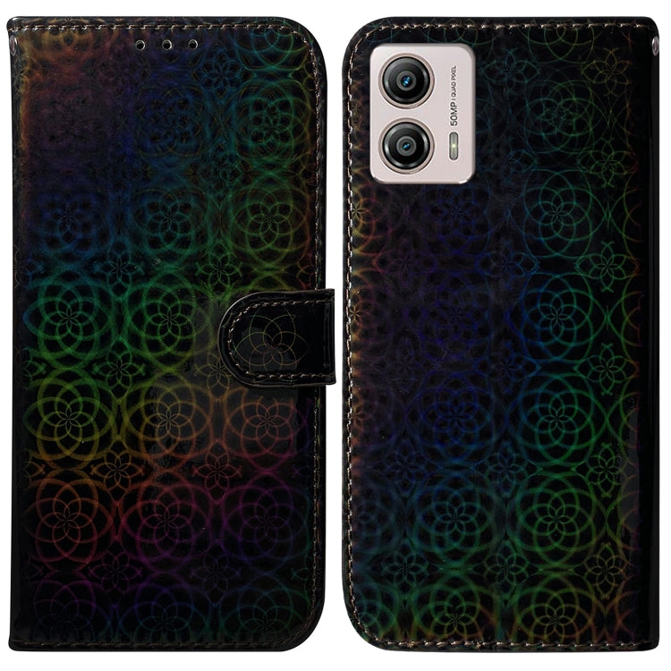 For Motorola Moto G13 / G23 / G53 Colorful Magnetic Buckle Leather Phone Case