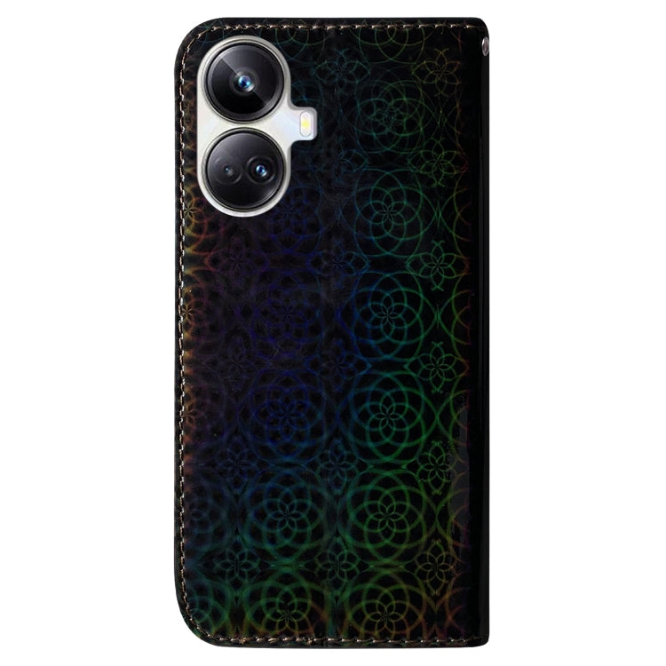 For Realme 10 Pro+ Colorful Magnetic Buckle Leather Phone Case