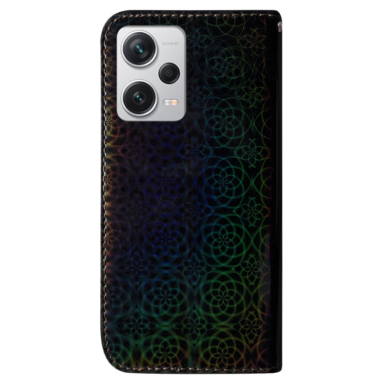 For Xiaomi Redmi Note 12 Pro+ Colorful Magnetic Buckle Leather Phone Case