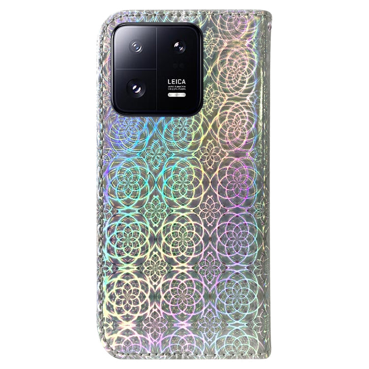 For Xiaomi 13 Pro 5G Colorful Magnetic Buckle Leather Phone Case