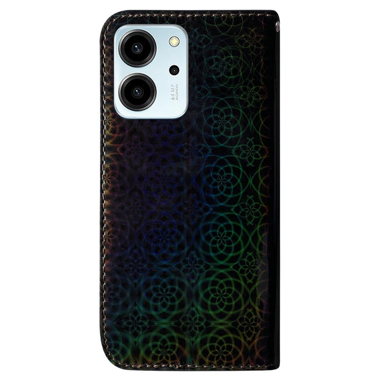 For Honor 80 SE Colorful Magnetic Buckle Leather Phone Case