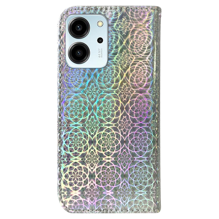 For Honor 80 SE Colorful Magnetic Buckle Leather Phone Case