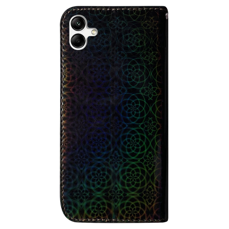 For Samsung Galaxy A04e / F04 / M04 Colorful Magnetic Buckle Leather Phone Case