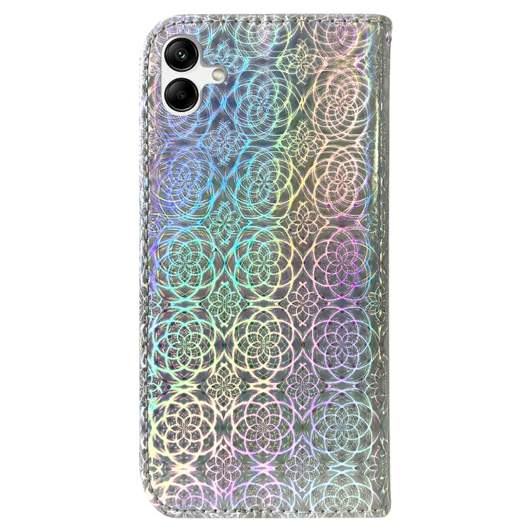 For Samsung Galaxy A04e / F04 / M04 Colorful Magnetic Buckle Leather Phone Case
