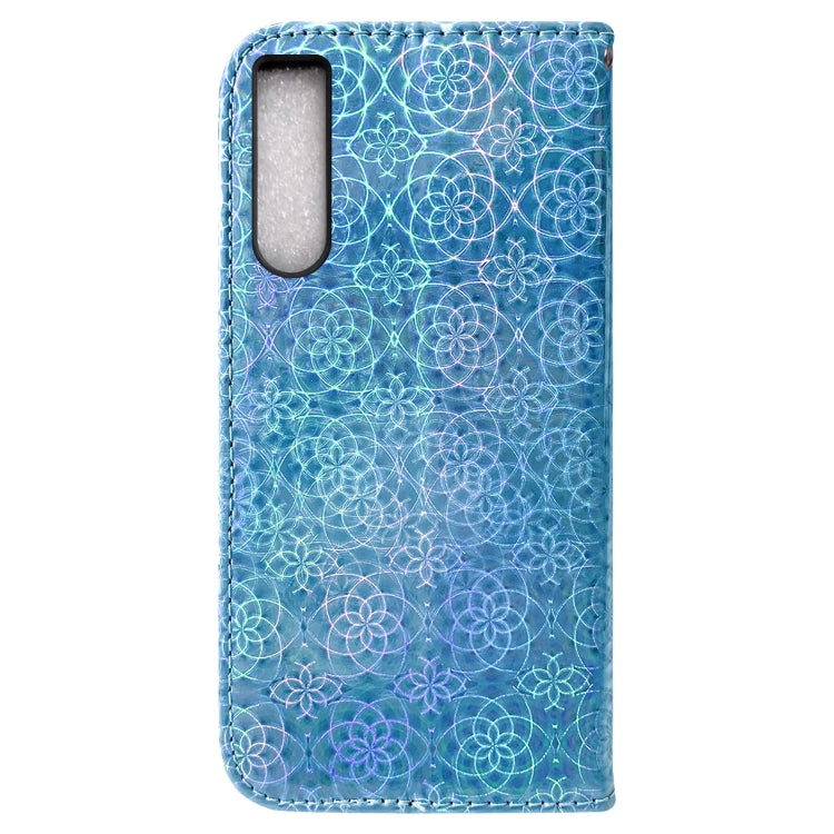 For Sony Xperia 10 IV 2023 Colorful Magnetic Buckle Leather Phone Case