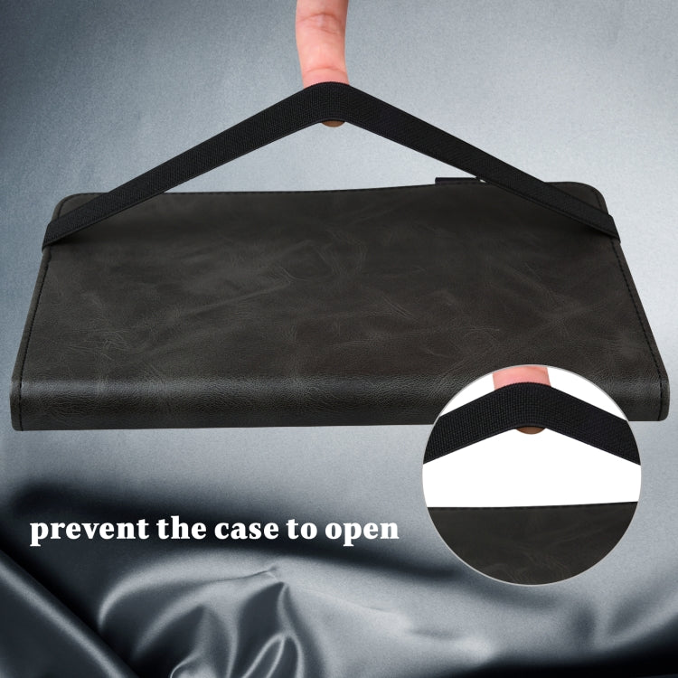 For Lenovo Tab M8 4th Gen TB-300FU Embossed Striped Leather Tablet Case