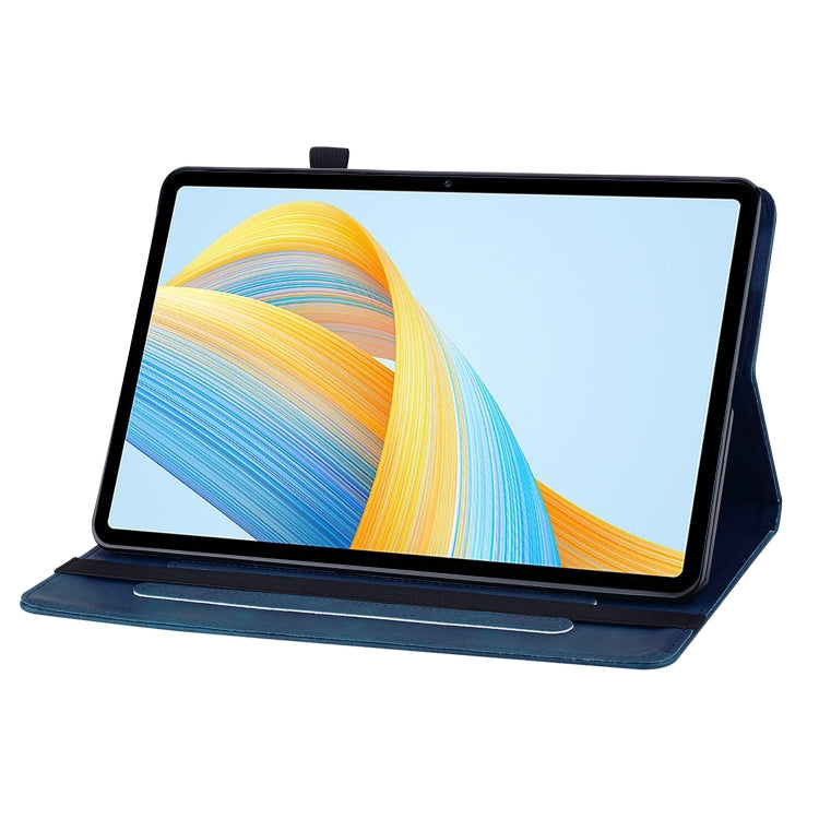 For Honor Pad V8 Pro Skin Feel Solid Color Zipper Leather Tablet Case