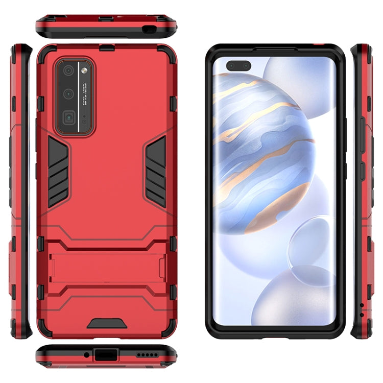 For Huawei Honor 30 Pro PC + TPU Anti-fall Protective Case with Invisible Holder