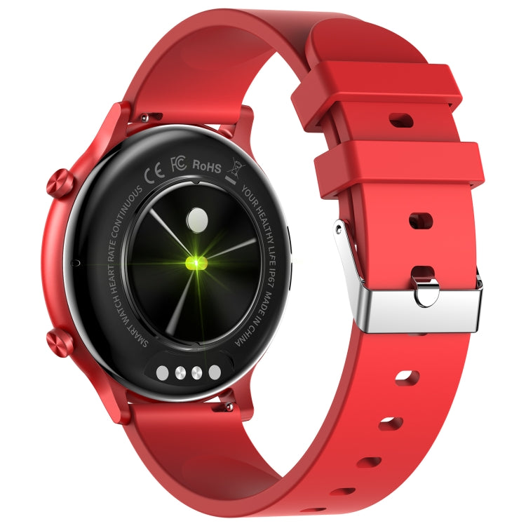 HT12 1.32 inch Silicone Band IP67 Waterproof Smart Watch, Support Bluetooth Calling / Sleep Monitoring
