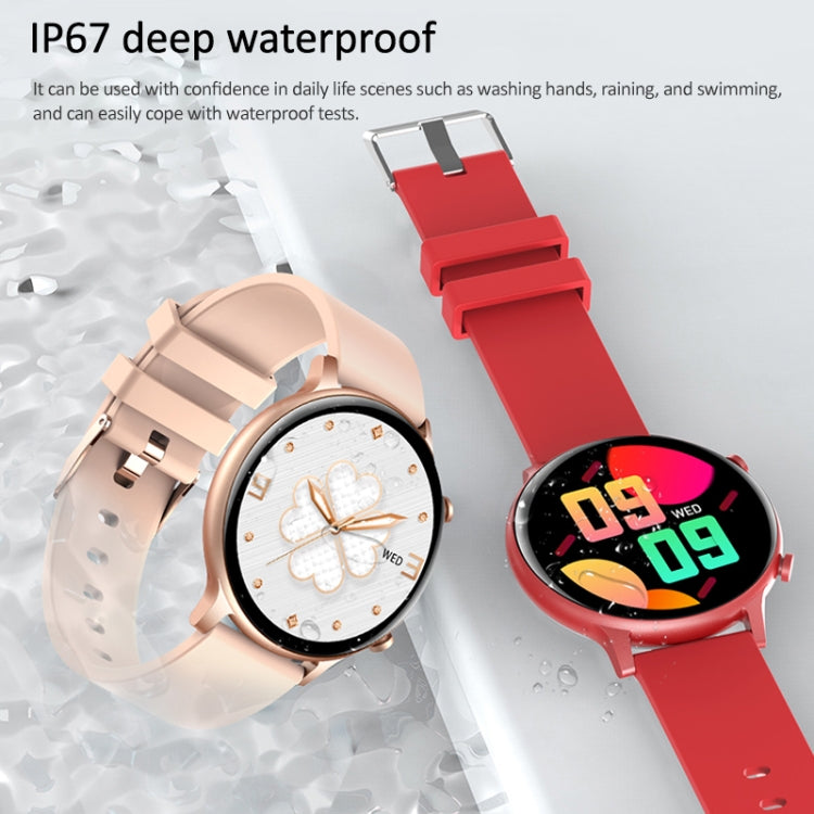 HT12 1.32 inch Silicone Band IP67 Waterproof Smart Watch, Support Bluetooth Calling / Sleep Monitoring