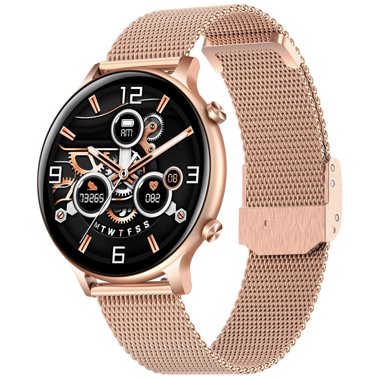 HT12 1.32 inch Steel Band IP67 Waterproof Smart Watch, Support Bluetooth Calling / Sleep Monitoring