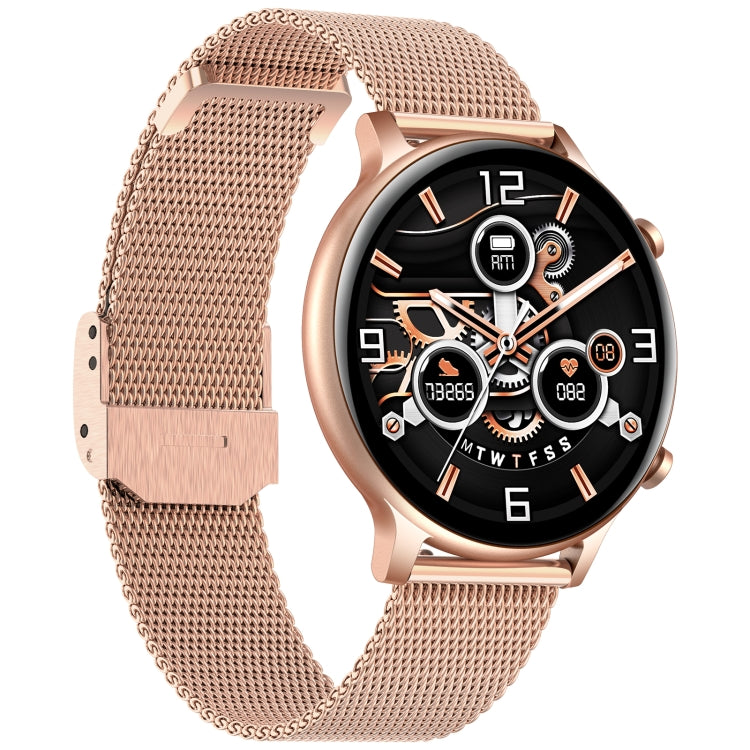 HT12 1.32 inch Steel Band IP67 Waterproof Smart Watch, Support Bluetooth Calling / Sleep Monitoring