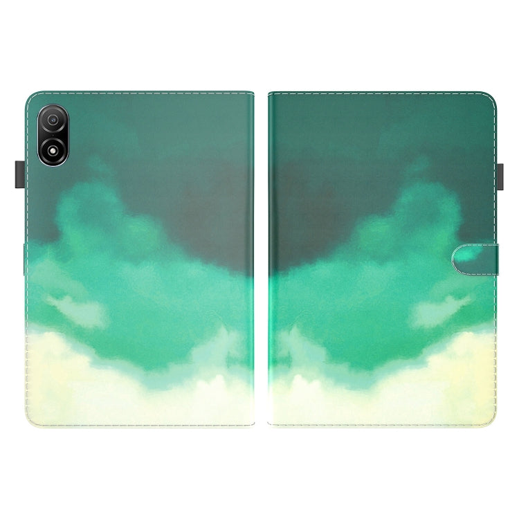 For Honor Pad V8 Pro Watercolor Pattern Flip Leather Tablet Case