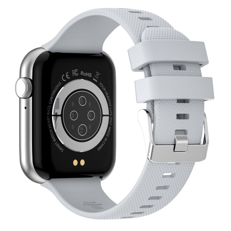 HT15 1.85 inch Silicone Band IP67 Waterproof Smart Watch, Support Bluetooth Calling / Sleep Monitoring