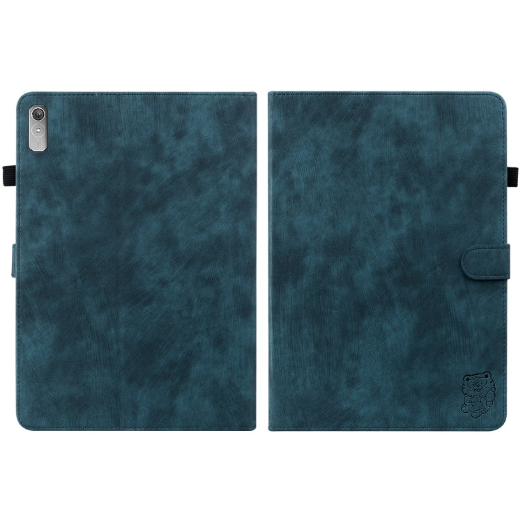 For Lenovo Tab P11 Gen 2 11.5 Tiger Pattern Flip Leather Tablet Case
