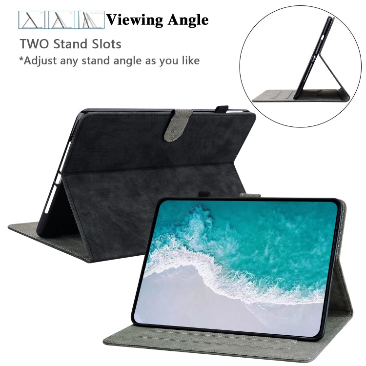 For Lenovo Tab P11 Pro Gen 2 11.2 Tiger Pattern Flip Leather Tablet Case