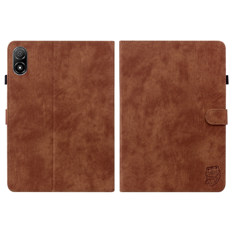 For Honor Pad V8 Pro Tiger Pattern Flip Leather Tablet Case
