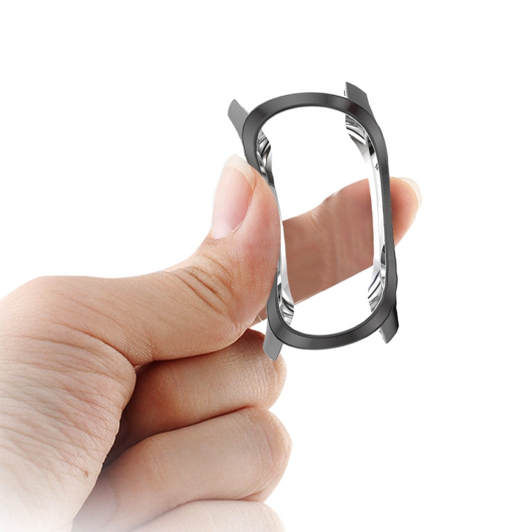 For Garmin Forerunner 245 TPU Electroplated Watch Case