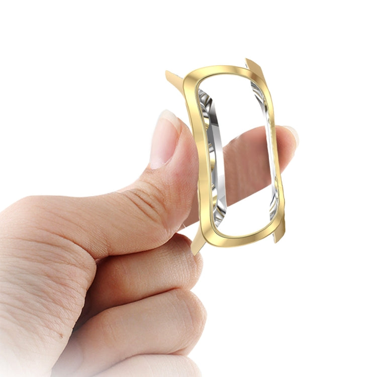 For Garmin Forerunner 245 TPU Electroplated Watch Case