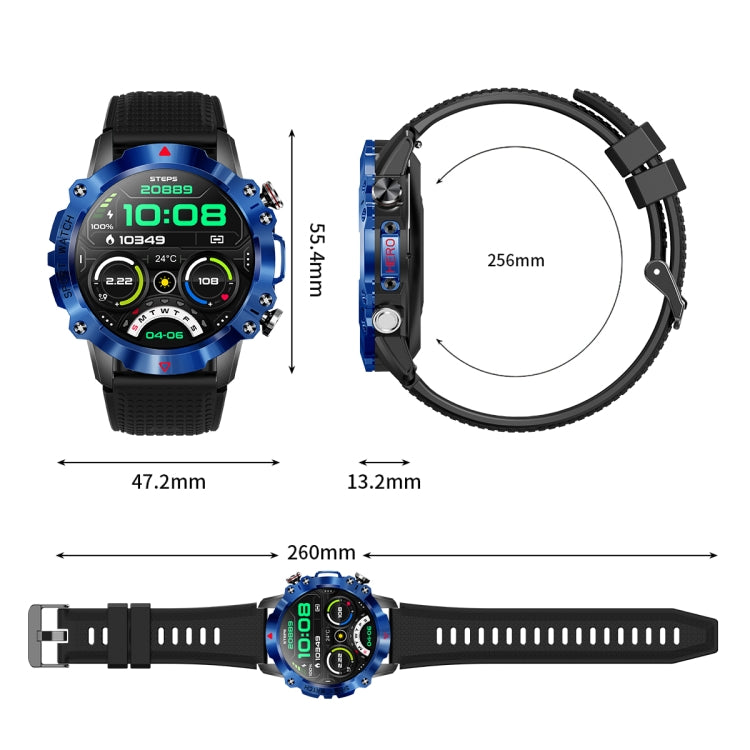 K10 1.39 inch IP67 Waterproof Smart Watch, Support Heart Rate / Sleep Monitoring