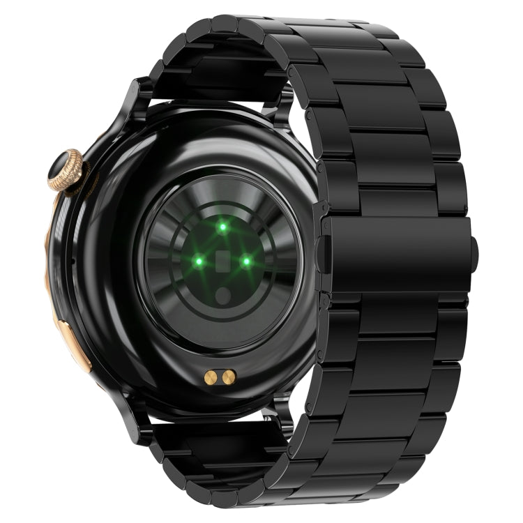 T21 1.32 inch Steel Band IP67 Waterproof Smart Watch, Support Heart Rate / Sleep Monitoring