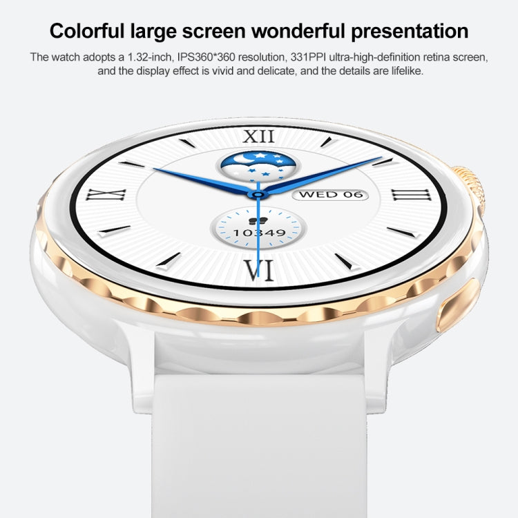 T21 1.32 inch Silicone Band IP67 Waterproof Smart Watch, Support Heart Rate / Sleep Monitoring