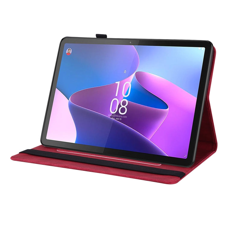 For Lenovo Tab P11 Gen 2 11.5 Butterfly Flower Embossed Leather Tablet Case