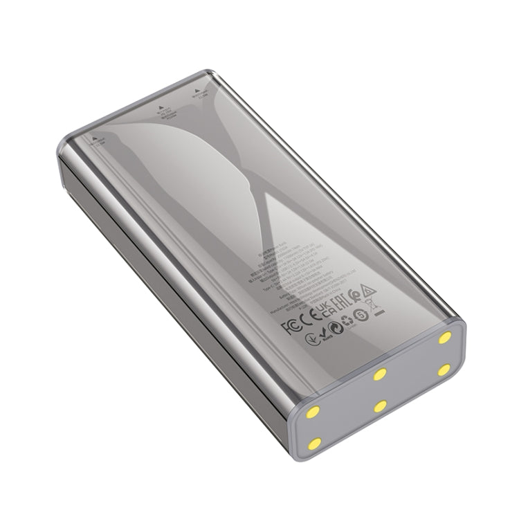 hoco J103A Discovery Edition 22.5W 20000mAh Fully Compatible Power Bank(Grey)