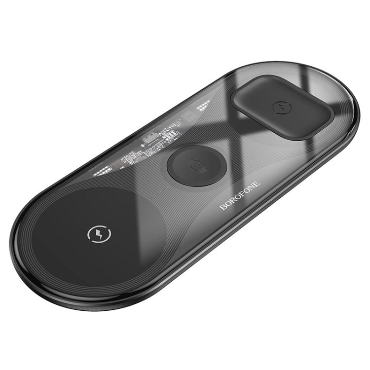 Borofone BQ19 15W 3 in 1 Poweful Wireless Fast Charger