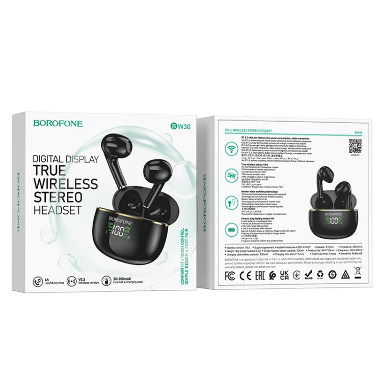 Borofone BW30 Cheerful True Wireless Bluetooth Earphone
