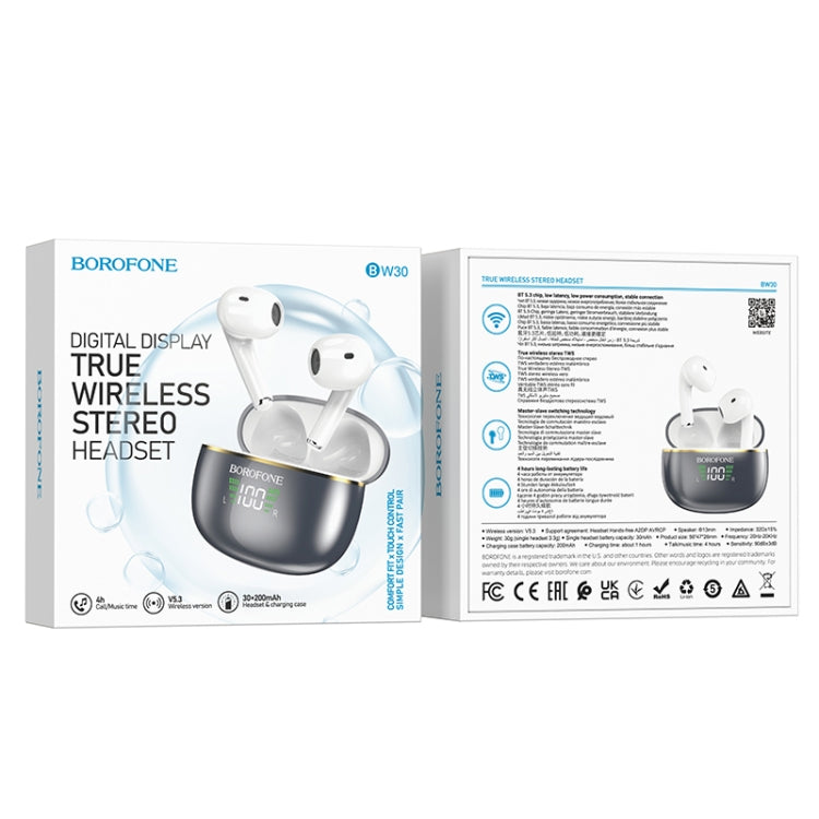 Borofone BW30 Cheerful True Wireless Bluetooth Earphone