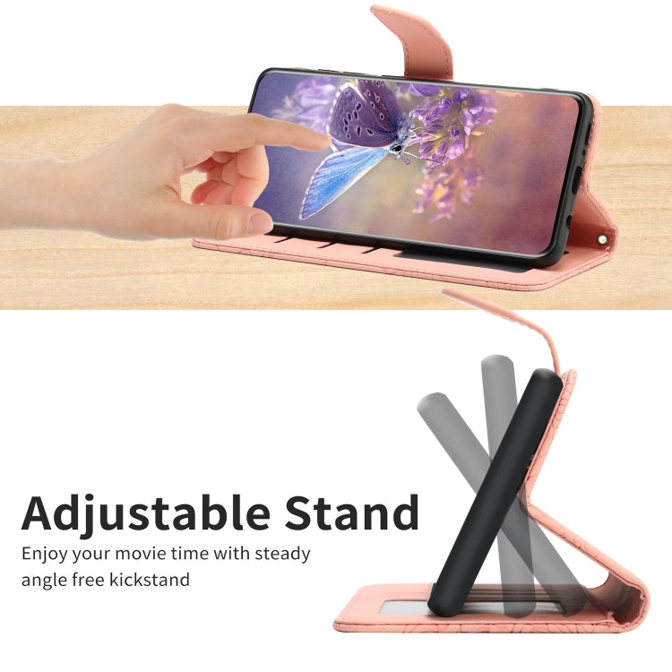 For Xiaomi Redmi Note 12 4G Global HT03 Skin Feel Butterfly Embossed Flip Leather Phone Case