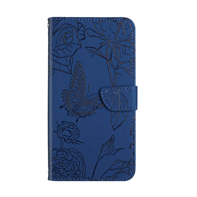 For Xiaomi Redmi Note 12 4G Global HT03 Skin Feel Butterfly Embossed Flip Leather Phone Case