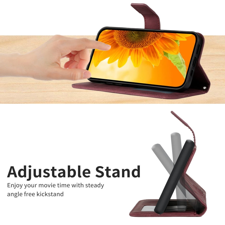 For Xiaomi Redmi Note 12 4G Global Skin Feel Sun Flower Embossed Flip Leather Phone Case with Lanyard
