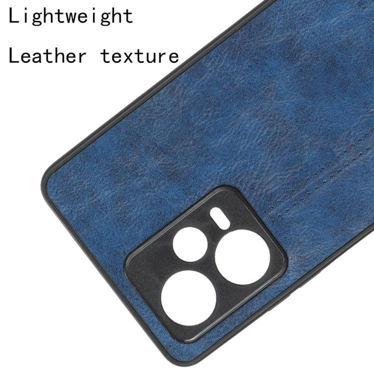 For Xiaomi Redmi Note 12 Pro 5G Sewing Cow Pattern Skin PC + PU + TPU Phone Case