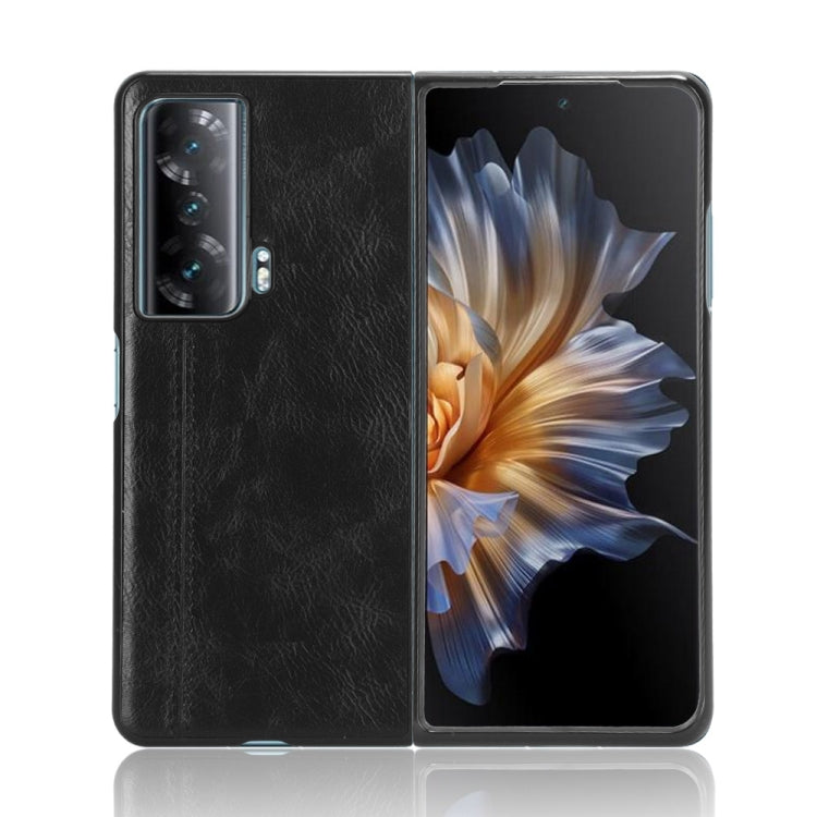 For Honor Magic Vs Sewing Cow Pattern Skin PC + PU + TPU Phone Case