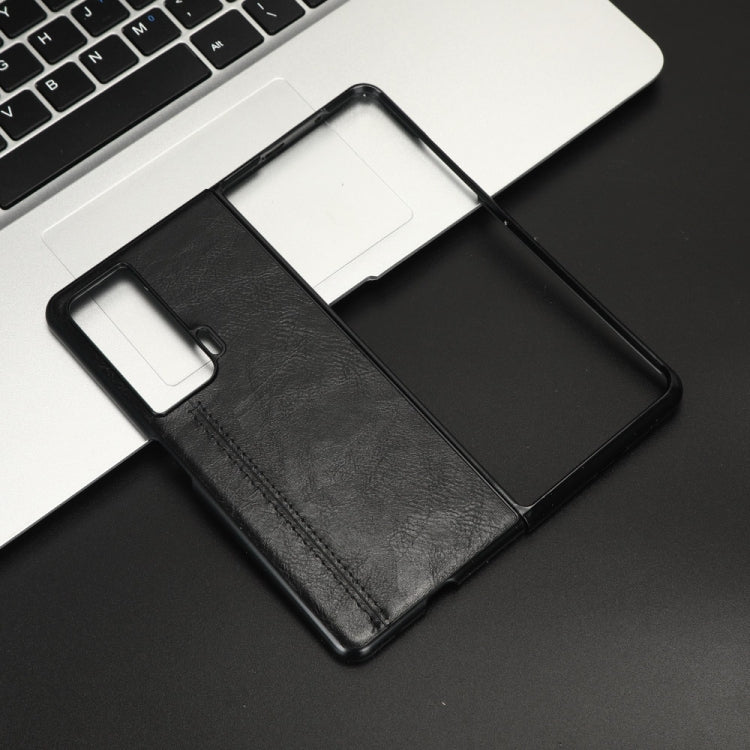 For Honor Magic Vs Sewing Cow Pattern Skin PC + PU + TPU Phone Case