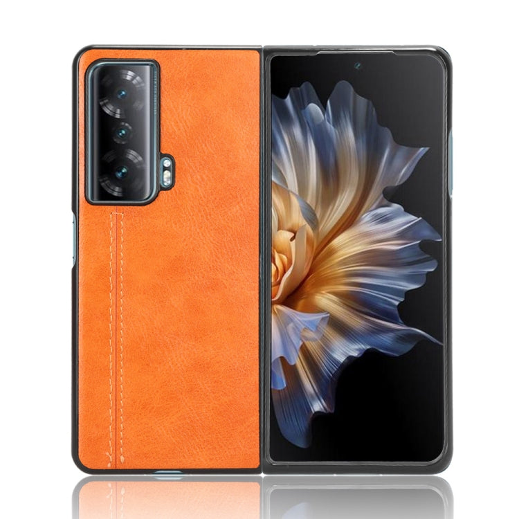 For Honor Magic Vs Sewing Cow Pattern Skin PC + PU + TPU Phone Case