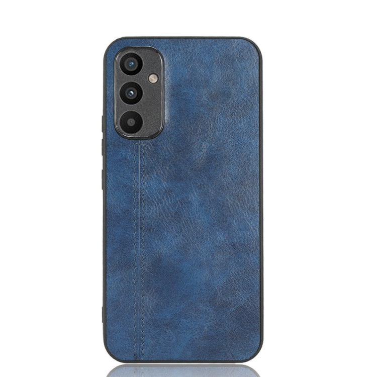 For Samsung Galaxy A34 5G Sewing Cow Pattern Skin PC + PU + TPU Phone Case